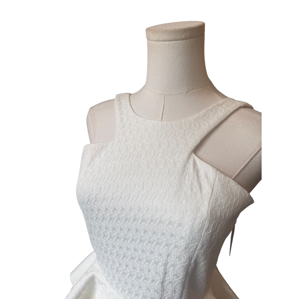 Chicwish Ruffle Halter Statement Mini Dress Size S NWT Homecoming Coquette Chic - Picture 5 of 11